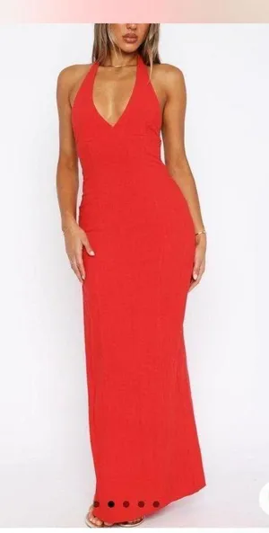 White fox boutique “Sun kissed glow” maxi dress thumbnail 2