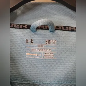 Under Armour AllSeasonGear 1/4 Zip Pullover Sweatshirt Small‎ Blue thumbnail 11