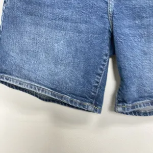 Lucky Brand Blue Jean Shorts The Roll Up Womens 6/28 Mid Rise Regular Wash Denim thumbnail 3