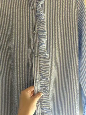 Button up Blue thumbnail 2