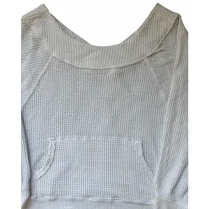 Free People‎ We The Free Westend Thermal Top White Women's Size Medium thumbnail 3