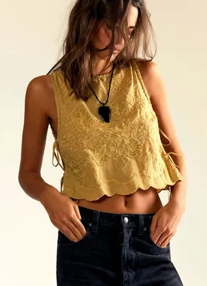 Free People Eleanor Pendant Necklace Black Onyx One Size thumbnail 1