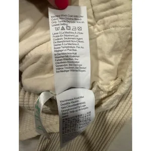 J.Crew Waffle Knit Shacket Women Medium Cream Ivory Button Front‎ Shirt Jacket M thumbnail 5