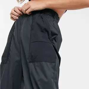 Nike Swoosh Black Cargo Joggers thumbnail 4