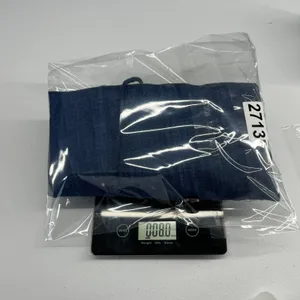 Life In Progress Casual Jogger Pants Womens‎ XS Blue Chambray Cotton Tapered Leg thumbnail 14
