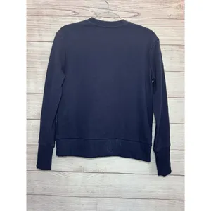 Figs Women’s Scrub Top Crew Neck Sweater, XS Navy Blue thumbnail 4