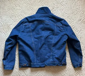 Wrangler Denim Fleece Jacket thumbnail 3
