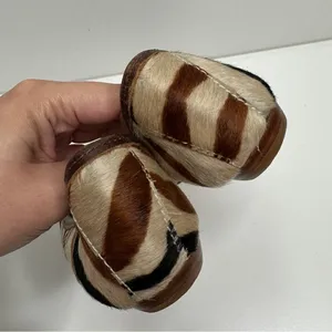 Matisse Ponyhair Exotic Animal Print Leather Upper Flats‎ Size 6.5 thumbnail 8