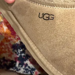 UGG Tan Suede Slippers thumbnail 4