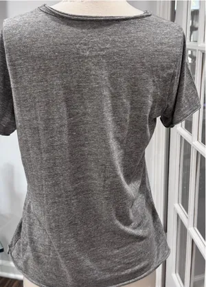 Chaser Grey Skull Graphic T-Shirt thumbnail 5