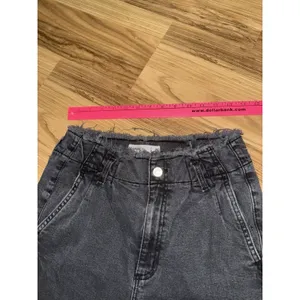 Garage Jeans Women's 9‎ Black High Rise Frayed Waist Skinny Stretch Denim Pants thumbnail 8