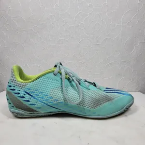 Adidas X Speedportal4 FxG Womens Indoor Soccer Football Cleats 8 Aqua Blue Laces thumbnail 2