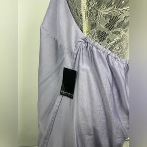Eloquii Plus Size‎ Heirloom Lilac Y2K Halter Mini Tunic Dress thumbnail 11