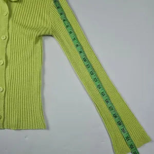 ASOS DESIGN sweater with collar in‎ green Women's size 2 thumbnail 9