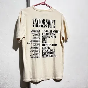 Taylor Swift Graphic Cream Tee thumbnail 4