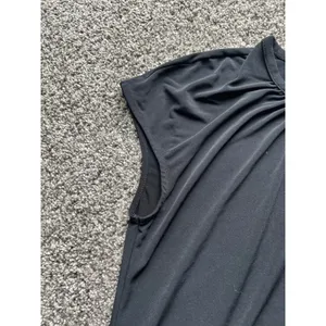 Worthington Stretch women's short sleeve black‎ blouse size medium thumbnail 5
