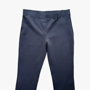 Quince Ultra-Stretch Ponte Straight Leg Pants Black Large P Minimalist Workwear thumbnail 3