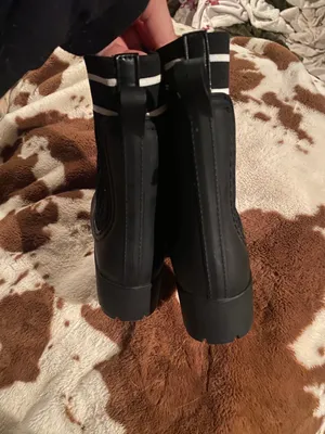Black Booties Size 7 thumbnail 2