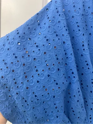 Exquise Tobie Eyelet Mini Shirtdress thumbnail 5