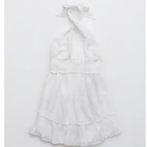Aerie Spring Fling Mini Ruffle Floral Halter Dress thumbnail 3