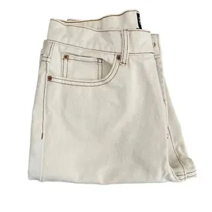 BDG Urban Outfitters Loose Straight Unisex White Jeans SZ 26 thumbnail 8