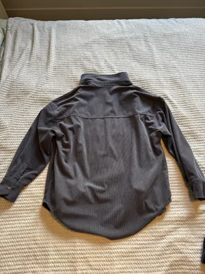 Button Up Jacket Gray Size L thumbnail 2