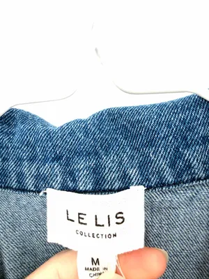Anthropologie Le Lis Western 90’s Button Front Sleeveless Blue Denim Mini Dress thumbnail 9