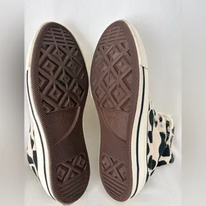 Converse Chuck Taylor Cow Print High Top Unisex Men’s 6/ women’s 8(B141)✨ thumbnail 10