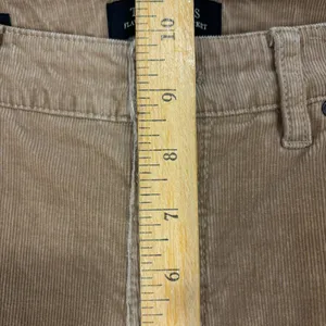 Talbots Heritage Corduroy Pants Womens 10 Tan Straight Curvy‎ Flawless Five-Pocket Camel thumbnail 5