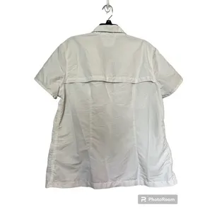 L.L. Bean white Button Up Shirt vented size S‎ thumbnail 2