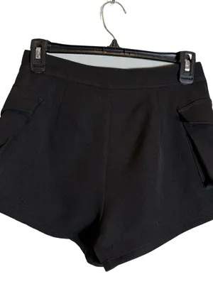 Superdown Melody Cargo Short Women's Small Black Revolve Micro Mini Going Out thumbnail 5