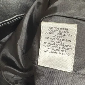 Love Tree Black Faux Leather‎ Jacket Size Medium thumbnail 8