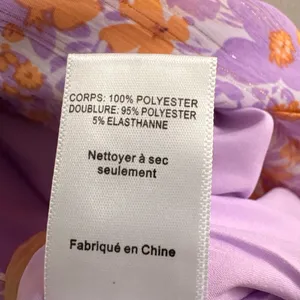 ASTR the Label Santorini Midi Dress One Shoulder, Floral Purple Small thumbnail 4