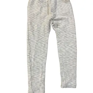 The Fifth Label Heathered Light‎ Gray pull on casual lounge pants 100% co… thumbnail 6