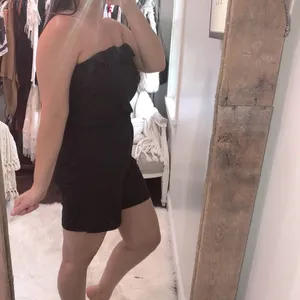 Ashley Stewart size 1X black strapless romper thumbnail 2
