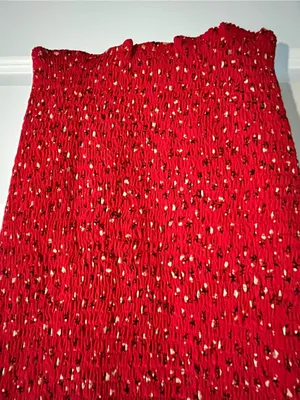 Princess Polly Gracie Babydoll Red Dress Size 4 thumbnail 9
