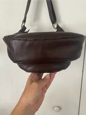 Frye & Co. Brown Faux Leather Hobo Bag thumbnail 3