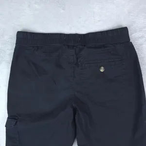 Sonoma Cargo Pants Women 6 Black Elastic Waist Roll Tab Utility Stretch Casual thumbnail 4