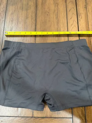 bcg women Athletic compression shorts in Charcoal Gray L thumbnail 4