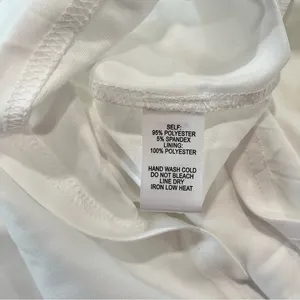Lulus So Sophisticated White Cutout‎ Skater Dress MEDIUM thumbnail 11