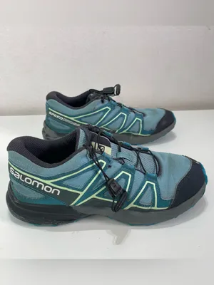 Salomon Speedcross Trail Running Shoes Blue Women's 5 Sneakers thumbnail 3