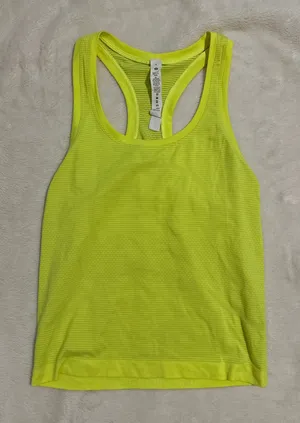 Yellow Lululemon Tank thumbnail 1