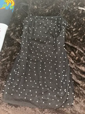 Pearl Dress Black thumbnail 6