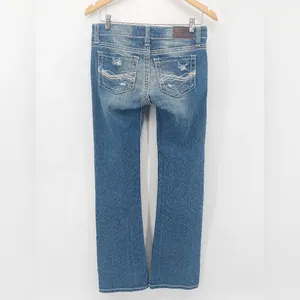 BKE Starlite 26R BootCut Stretch Women's Light Wash Cut# OC-31611 Distress Jean thumbnail 2