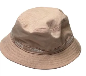 Adidas Women's Pink Bucket Hat One Size Summer Casual Logo Accents‎ thumbnail 1