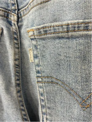 Levi’s SilverTab Mom Jeans Women’s W26 L27 Light Wash Distressed‎ High Rise thumbnail 11