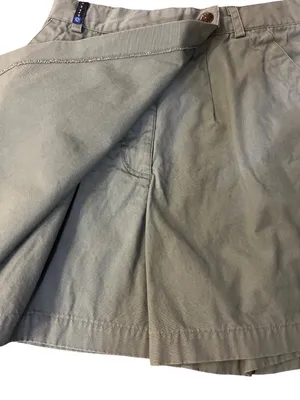 Orage Green Cotton Wrap Skort Shorts Womens 12 Used thumbnail 6