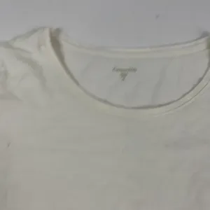 Garnet Hill Shirt Womens XS White Scoop Neck Long Sleeve Stretch Jersey‎ Basic thumbnail 2