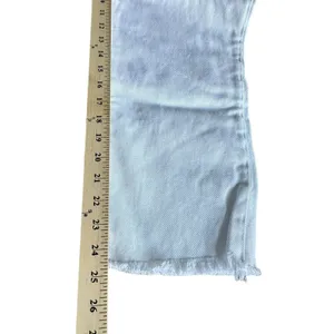 NWT Good American Size 10‎ White Good Boy Button Fly Cropped Jeans Altered #J9-5 thumbnail 11