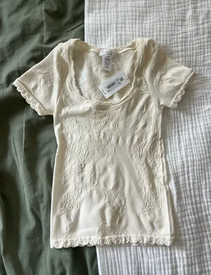 NWT Altar’d State Scallop Trim Cami thumbnail 3